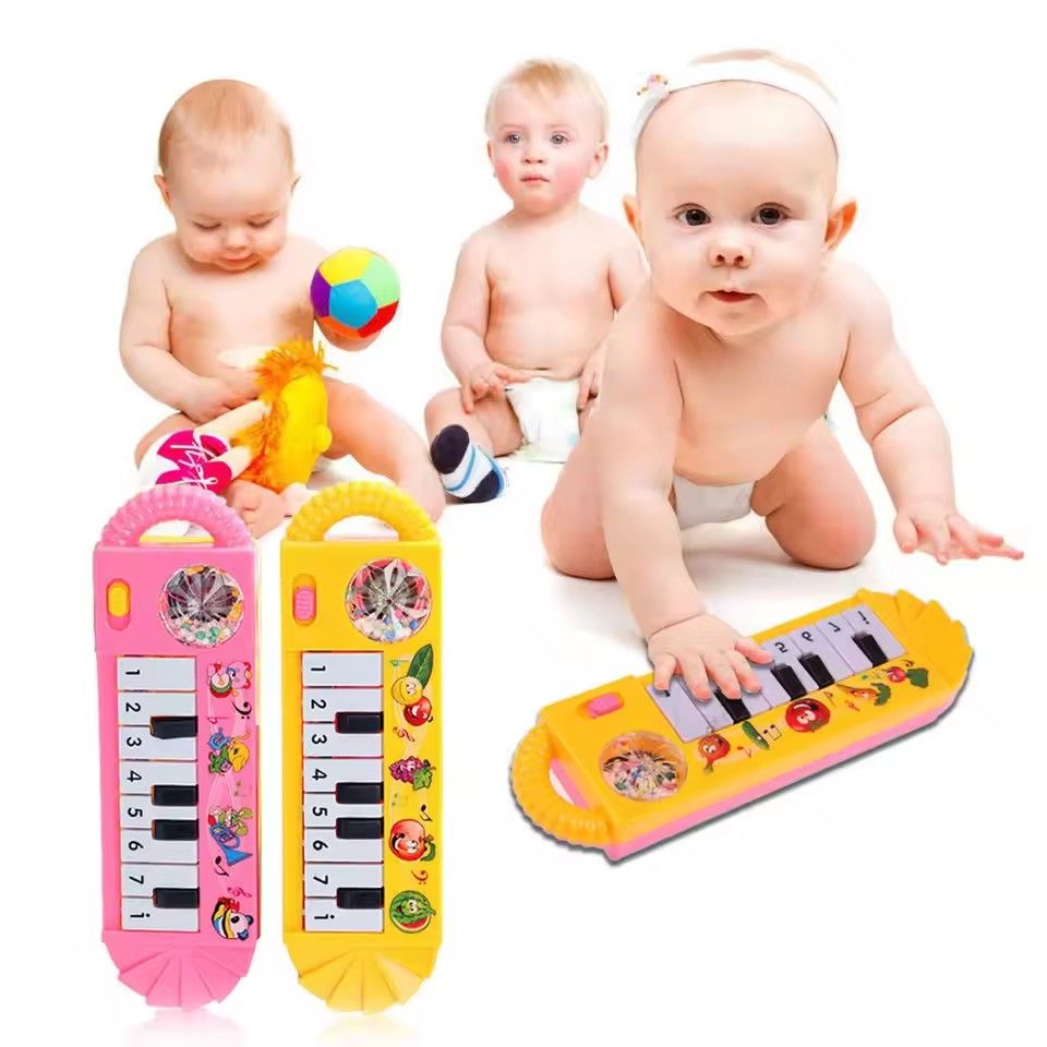 Baby Piano Toy Infant Toddler Developmental Toy Plastic Kids Musical Piano Early Educational Toy Musical Instrument Gift F4-50