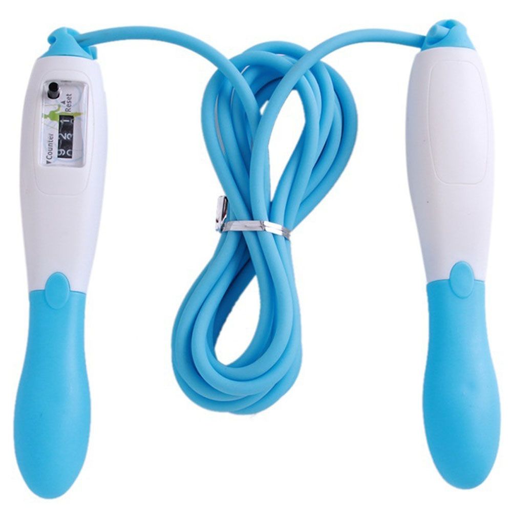 1 pcs Excercise Workout Gym Fitness Exercise Skipping Rope Jump Counter Automatic Digital Jump Ropes Tools F4-59
