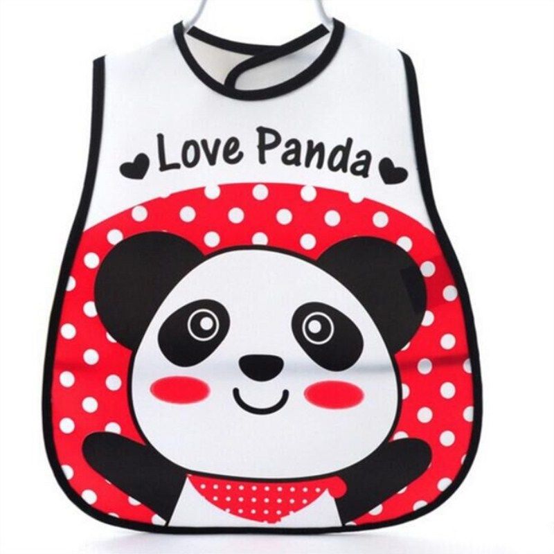 Baby Bibs EVA Waterproof Lunch Bibs Boys Girls Infants Cartoon Pattern Bibs Burp Cloths For Children Self Feeding Care M-54