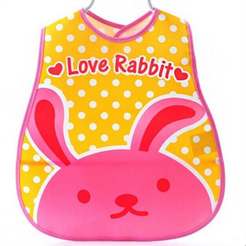 Baby Bibs EVA Waterproof Lunch Bibs Boys Girls Infants Cartoon Pattern Bibs Burp Cloths For Children Self Feeding Care M-54