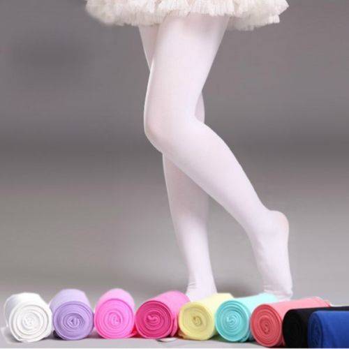 Awaii Children Solid Girls Ballet Dance Tights Velvet Pantyhose Kids Knee High Socks Princess Soft Stockings High Quality F3--39