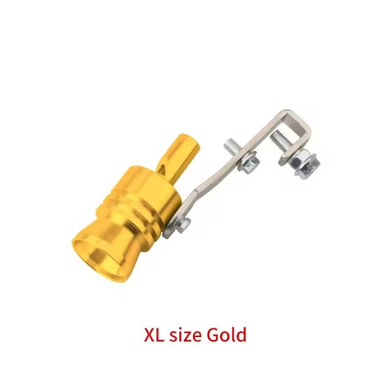 Universal Car Turbo Whistle Car Refitting Turbo Whistle Exhaust Pipe Sound Turbo Tail E-418