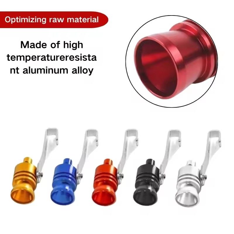 Universal Car Turbo Whistle Car Refitting Turbo Whistle Exhaust Pipe Sound Turbo Tail E-418