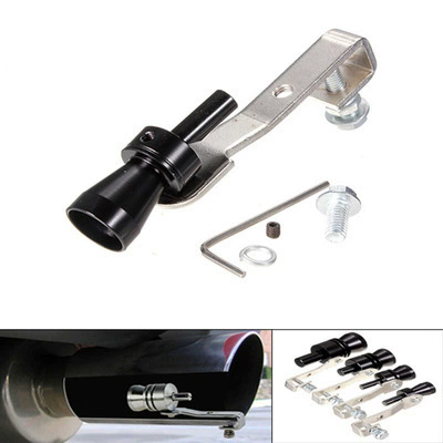 Universal Car Turbo Whistle Car Refitting Turbo Whistle Exhaust Pipe Sound Turbo Tail E-418