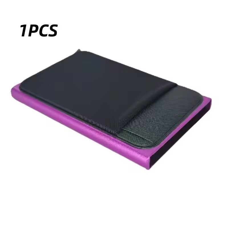 Up Id RFID Card Holder Smart Wallet Package Fashion Aluminum Metal Protective Gear Storage Smart Quick Release Wallet E-1162