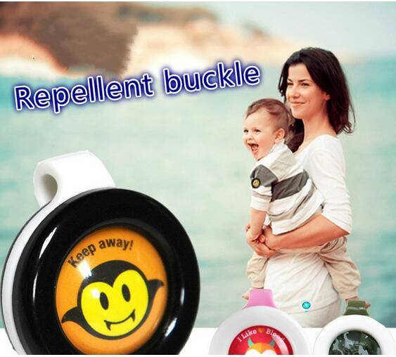 2PCS Mosquito Repellent Badge Button Baby Pregnant Woman Mosquito Repellent Clip M--50
