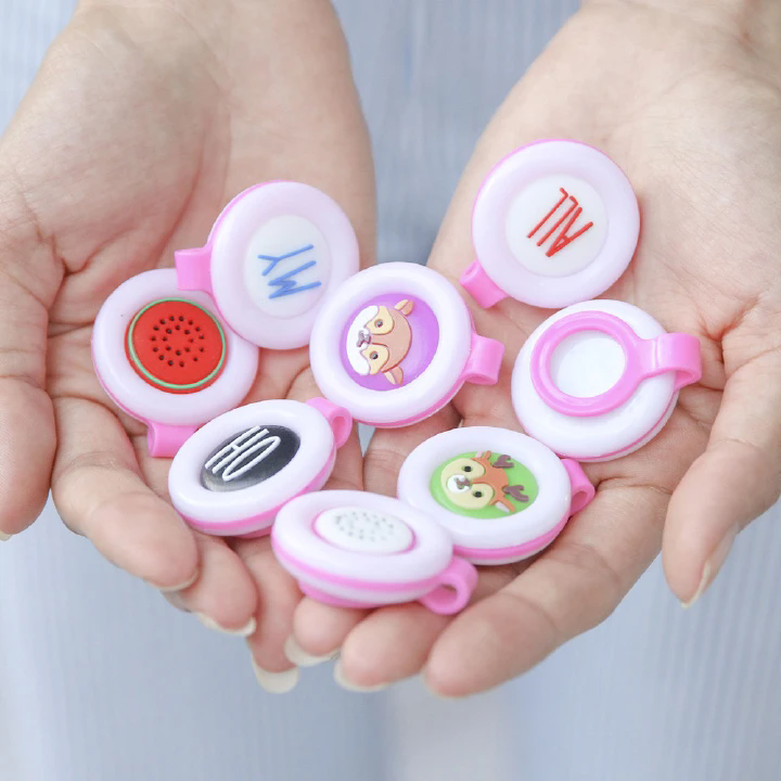 2PCS Mosquito Repellent Badge Button Baby Pregnant Woman Mosquito Repellent Clip M--50