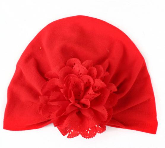 Newborn Baby Girls Infant Toddler Flower Hat Cotton Soft Hat Cap M-2