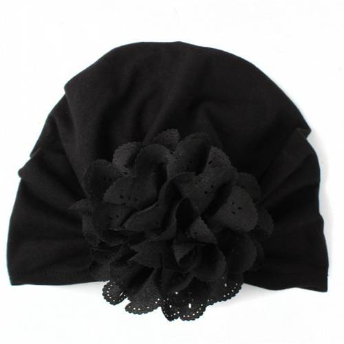 Newborn Baby Girls Infant Toddler Flower Hat Cotton Soft Hat Cap M-2
