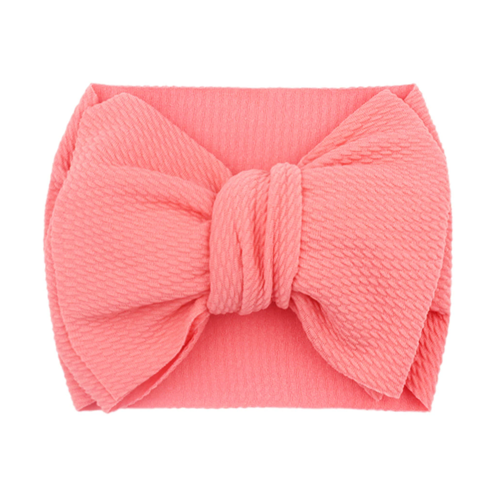 Big Baby Headband Girl Newborn Kids Children Elastics Rubber Bandage Hair Accessory Hairbands Turban Bow Clothing Photography