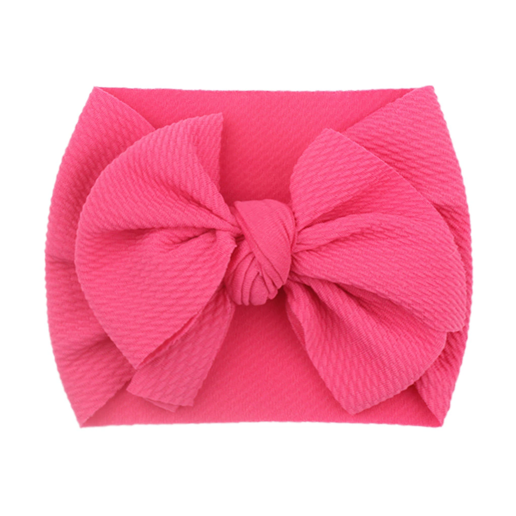 Big Baby Headband Girl Newborn Kids Children Elastics Rubber Bandage Hair Accessory Hairbands Turban Bow Clothing Photography