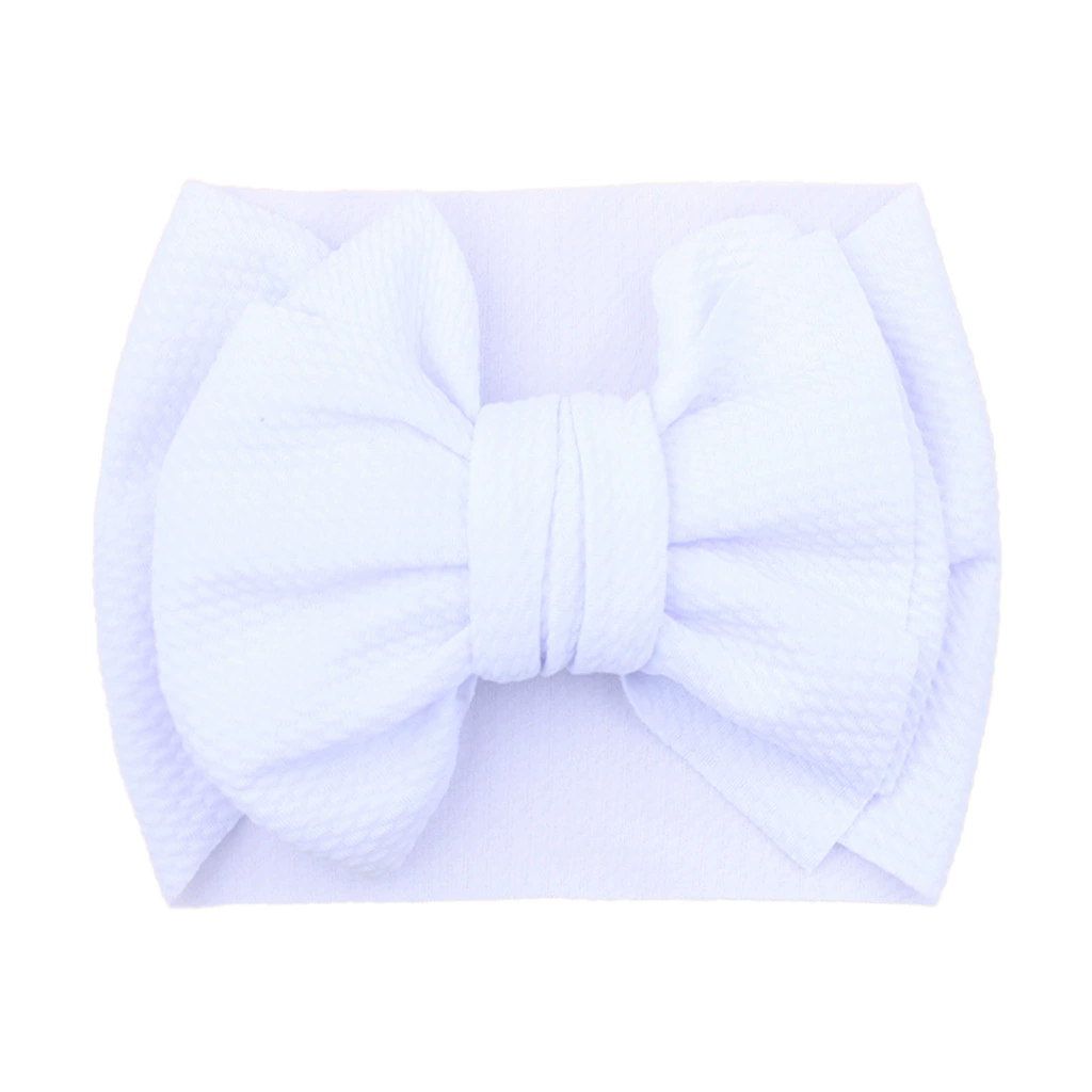 Big Baby Headband Girl Newborn Kids Children Elastics Rubber Bandage Hair Accessory Hairbands Turban Bow Clothing Photography