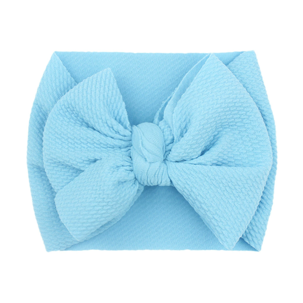 Big Baby Headband Girl Newborn Kids Children Elastics Rubber Bandage Hair Accessory Hairbands Turban Bow Clothing Photography