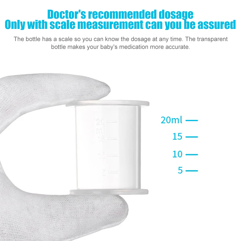 Baby Kids Smart Medicine Dispenser Needle Feeder Squeeze Medicine Dropper Dispenser Pacifier Baby Feeding Utensils &E-945