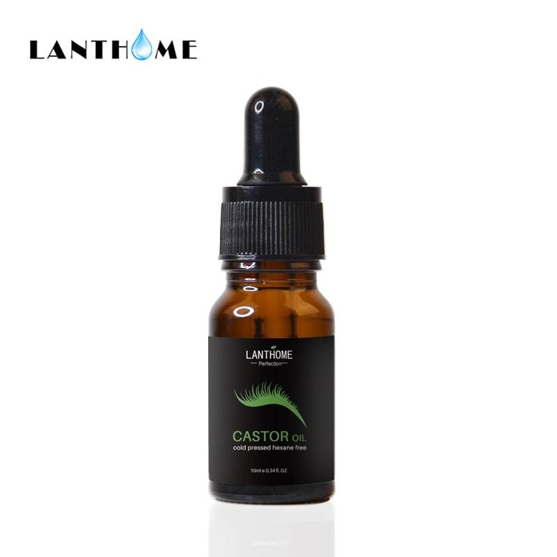 Castor Oil Hair Growth Serum for Eyelash Growth Lifting Eyelashes Thick Eyebrow Growth Enhancer Eye Lashes Serum Mascara 10ml B2-153-3