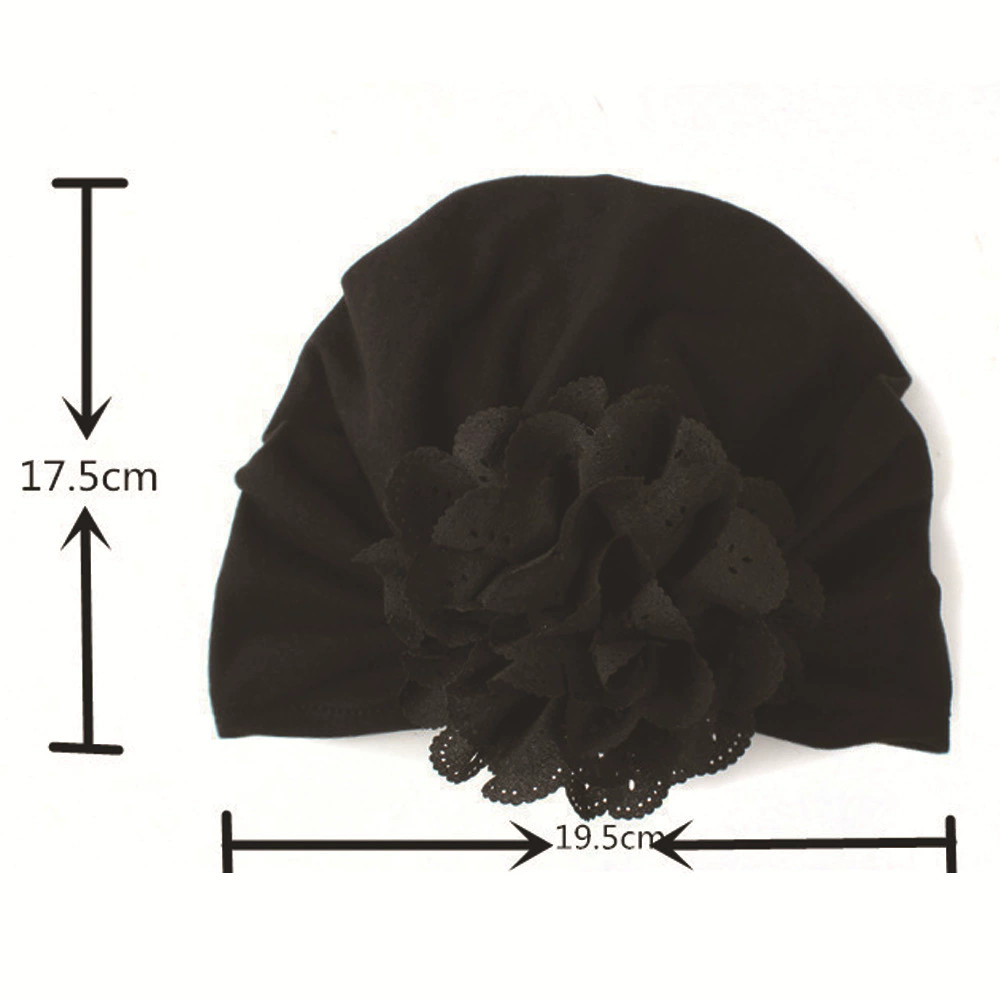 Newborn Baby Girls Infant Toddler Flower Hat Cotton Soft Hat Cap M-2