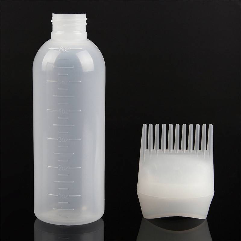 Amazing! 60ml Women's Fashion Hair Dye Bottle Applicator Brush Dispensing Salon Hairdressing Tool GIFT B2--130