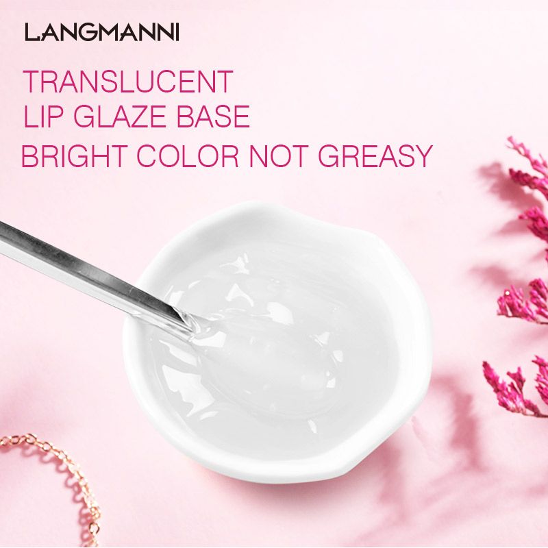 50ml DIY lipstick lotion raw transparent moisturizing lip gloss base oil moisturizing non-stick gel lip glossB2-552 view 3