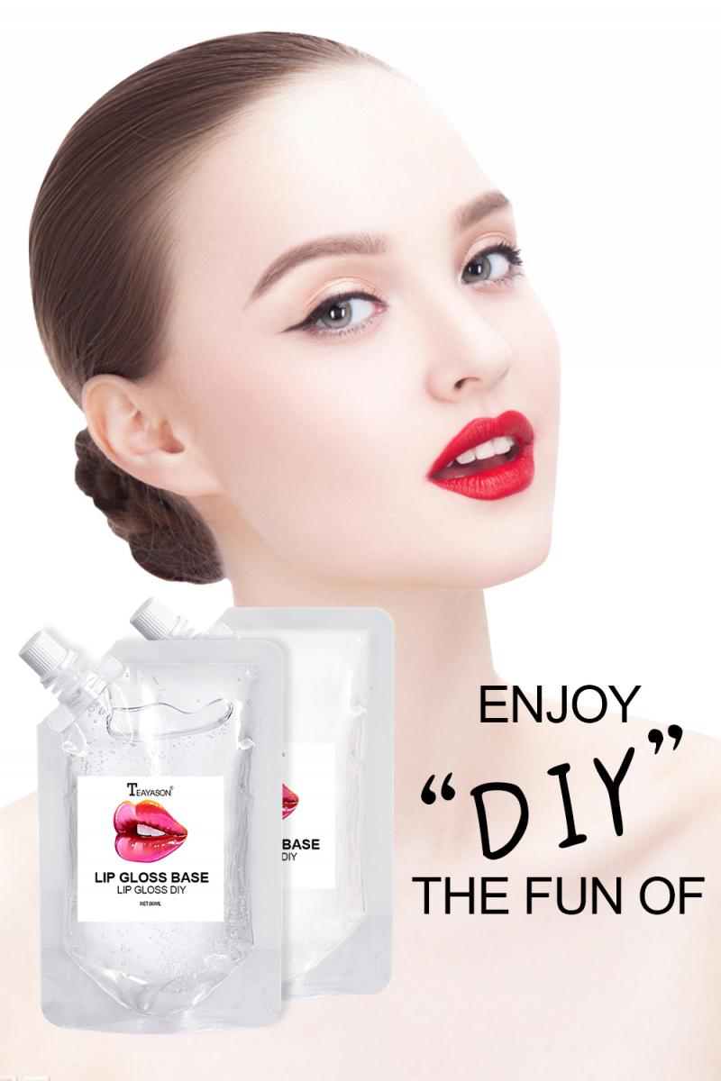 50ml DIY lipstick lotion raw transparent moisturizing lip gloss base oil moisturizing non-stick gel lip glossB2-552 view 4