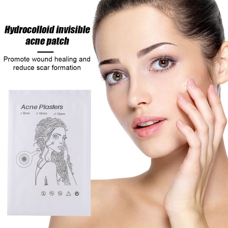 Pimple Remover Patch Stickers Acne Pimple Patch Stickers Invisible Acne Treatment Facial Skin Care Beauty Tool E-1287