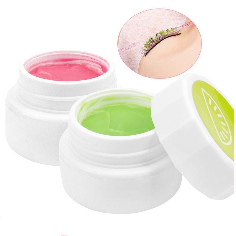 Fruit Flavor Grafting Eyelash Remover Balm, Refreshing Lashes Extension Glue Cleansing Balm B2-824