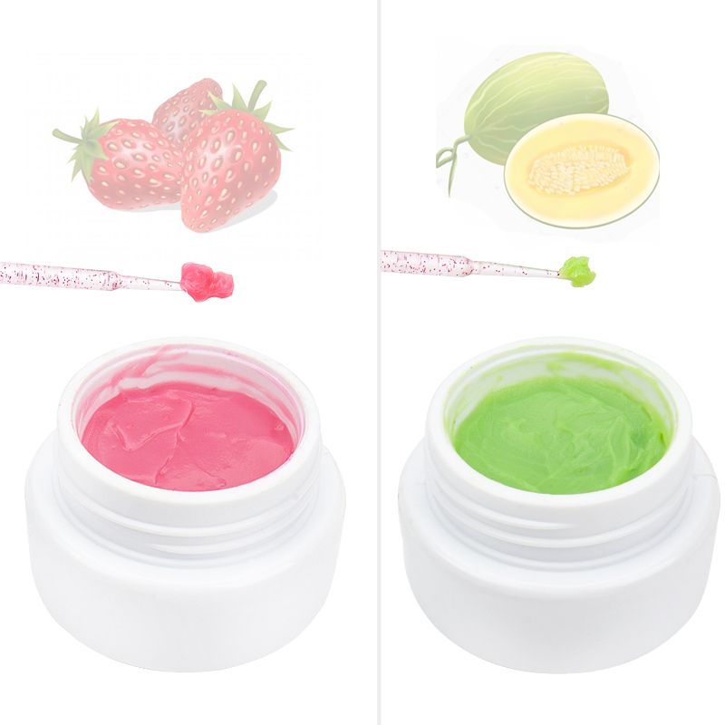 Fruit Flavor Grafting Eyelash Remover Balm, Refreshing Lashes Extension Glue Cleansing Balm B2-824