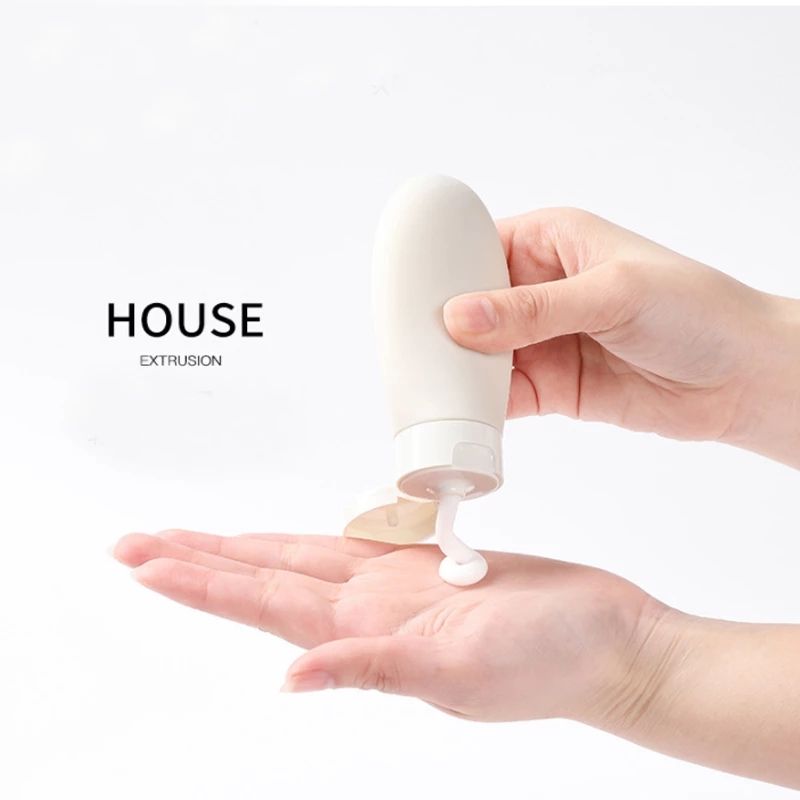 3pcs/set Nordic Syle Travel Refillable Bottle Kit Portable Essence Shampoo Shower Gel Bottles Container Can carry on the Plane