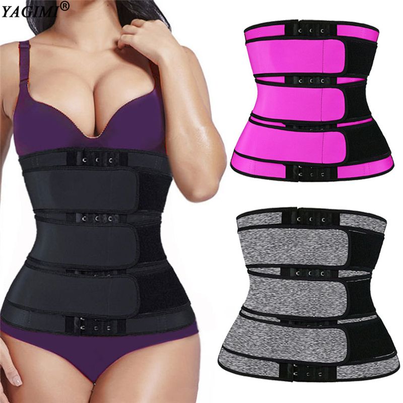 Vensslim Men Waist Trainer Neoprene Sauna Slimming Belt Abdomen Body Shaper Corset Weight Loss Sweat Belly Compression Strap