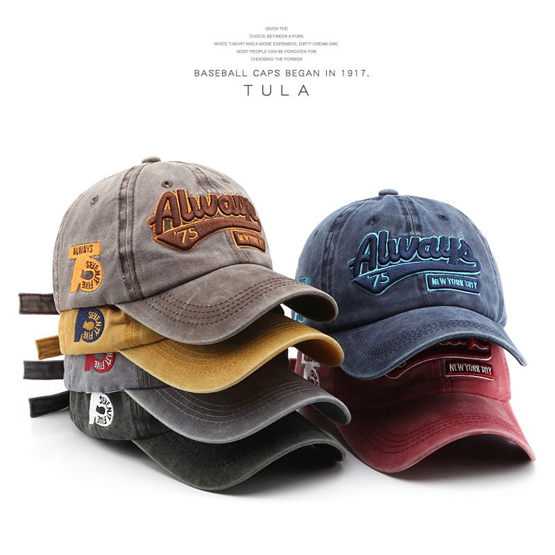 New Fashion Letter Embroidery Caps Personality Street Popular Sun Hat Men's and Women's Baseball Caps &