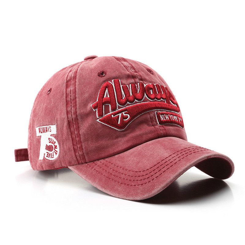 New Fashion Letter Embroidery Caps Personality Street Popular Sun Hat Men's and Women's Baseball Caps &