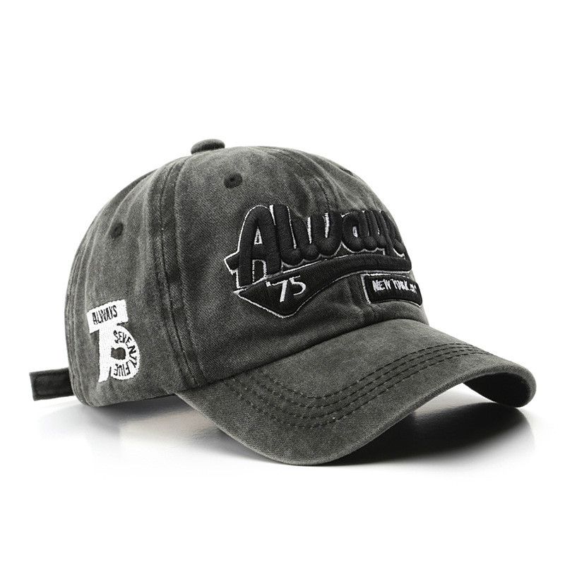 New Fashion Letter Embroidery Caps Personality Street Popular Sun Hat Men's and Women's Baseball Caps &