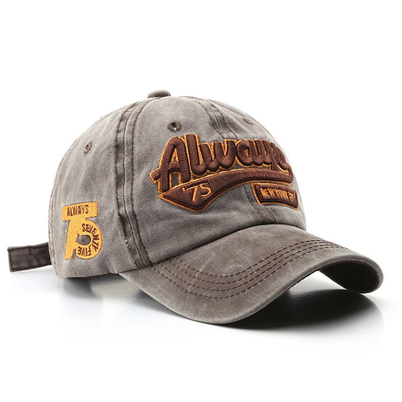 New Fashion Letter Embroidery Caps Personality Street Popular Sun Hat Men's and Women's Baseball Caps &