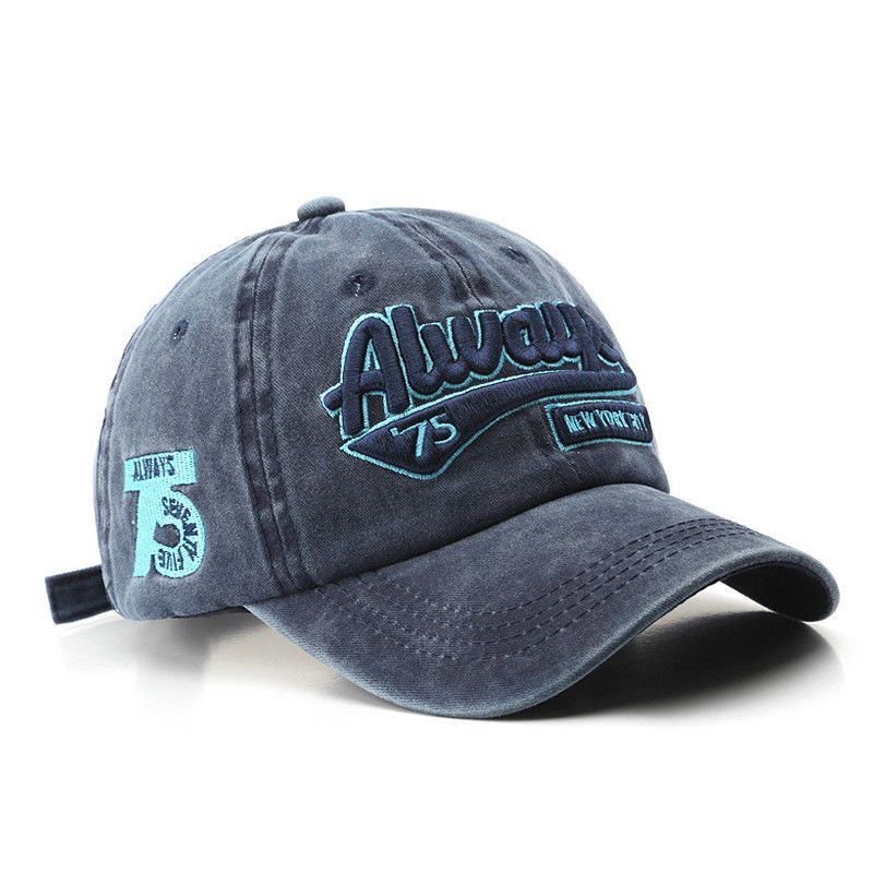 New Fashion Letter Embroidery Caps Personality Street Popular Sun Hat Men's and Women's Baseball Caps &
