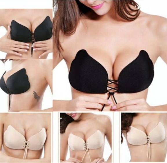Seamless Wireless Adhesive Stick Bra Strapless Bras Push Up Women's Lingerie Sexy Backless Underwear Silicone Invisible Bralette