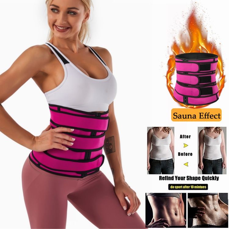 Vensslim Men Waist Trainer Neoprene Sauna Slimming Belt Abdomen Body Shaper Corset Weight Loss Sweat Belly Compression Strap