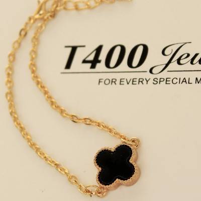Fashion Love Clover Simple Bracelet Anklet Korean Sweet Fashion Wild Trinkets A-461