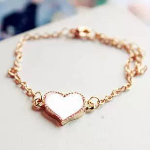 Fashion Love Clover Simple Bracelet Anklet Korean Sweet Fashion Wild Trinkets A-461