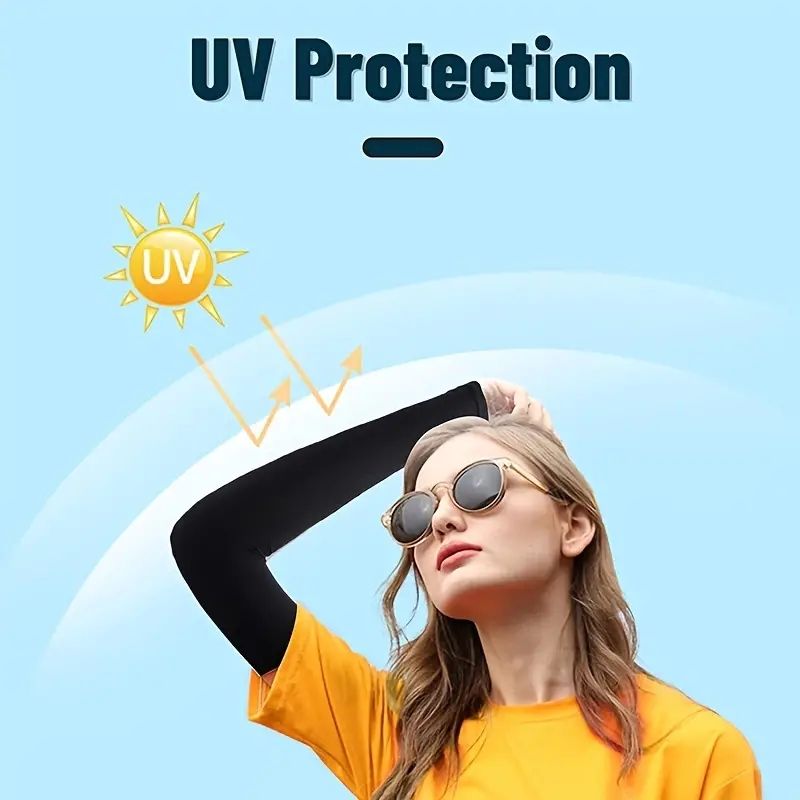 Stay Cool And Protected In The Sun With These UV Protection Compression Arm Sleeves! C-301