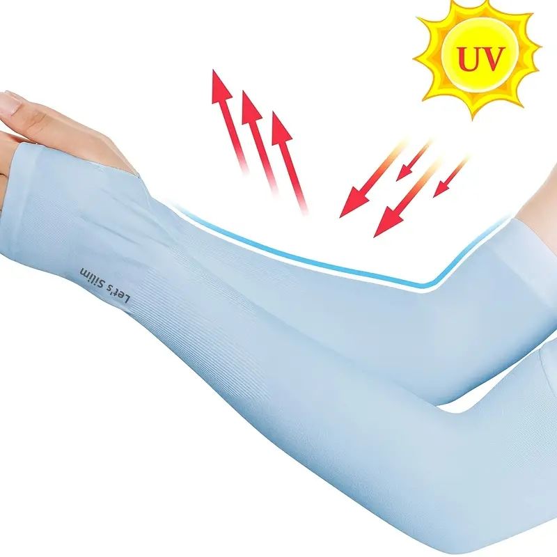 Stay Cool And Protected In The Sun With These UV Protection Compression Arm Sleeves! C-301