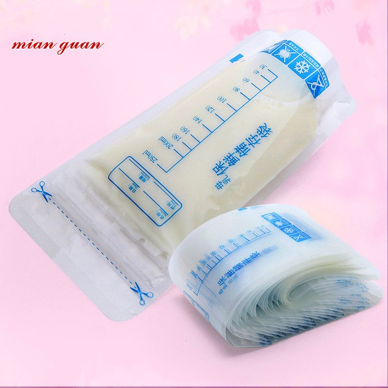 Maternal and child supplies breast milk water storage milk storage milk bag 250ml breast milk bag 30 pieces / bag M-65
