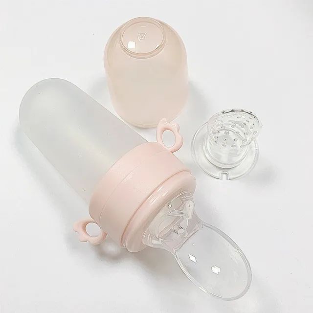 Baby Spoon Bottle Feeder Dropper Silicone Spoons for Feeding Medicine Kids Toddler Cutlery Utensils Baby Items