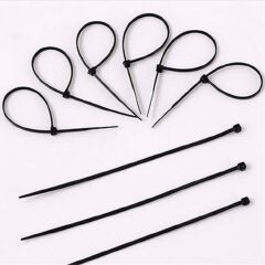 100 strips large 2.5*200mm self-locking nylon cable ties bundled cable management line wire storage finishing tie wire harness C-89-9