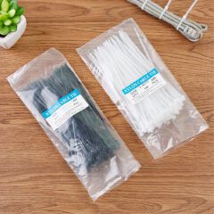 100 strips large 2.5*200mm self-locking nylon cable ties bundled cable management line wire storage finishing tie wire harness C-89-9