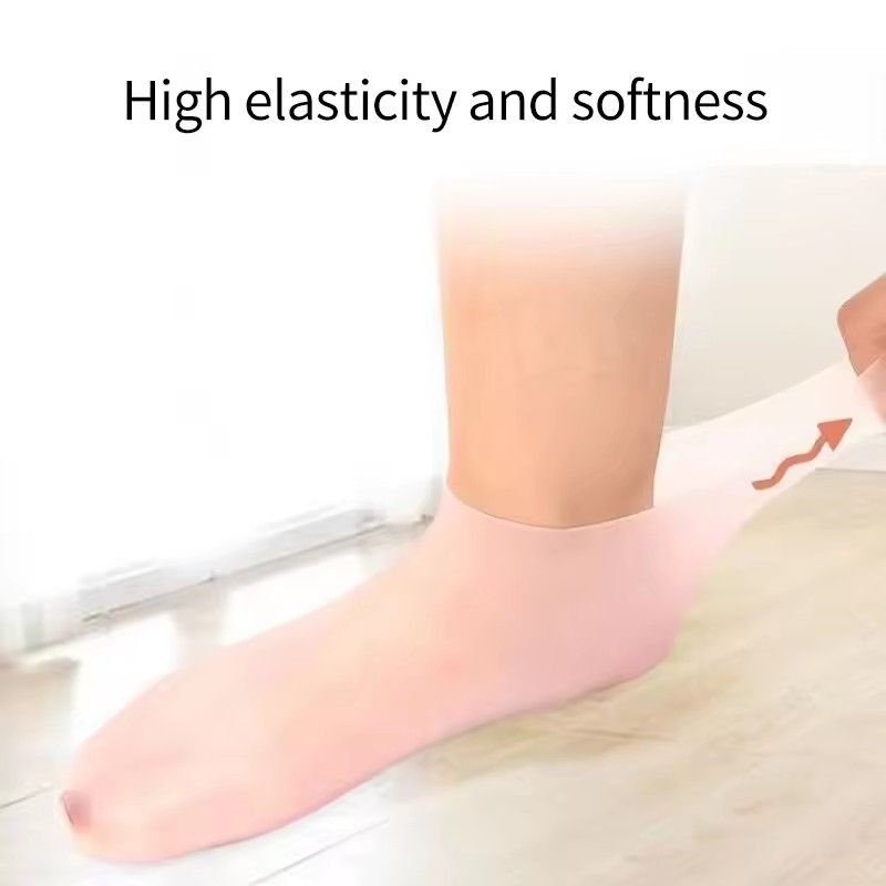Universal Silicone Foot Repair Foot Mask Moisturizing Foot Spa Mask Effectively Moisturizes Foot Protection Socks Foot Care Tool FZ-353-1