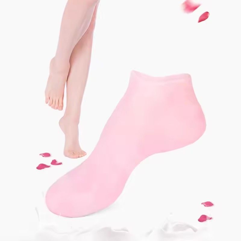 Universal Silicone Foot Repair Foot Mask Moisturizing Foot Spa Mask Effectively Moisturizes Foot Protection Socks Foot Care Tool FZ-353-1
