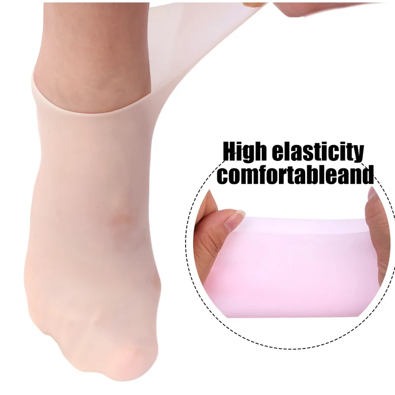 Universal Silicone Foot Repair Foot Mask Moisturizing Foot Spa Mask Effectively Moisturizes Foot Protection Socks Foot Care Tool FZ-353-1
