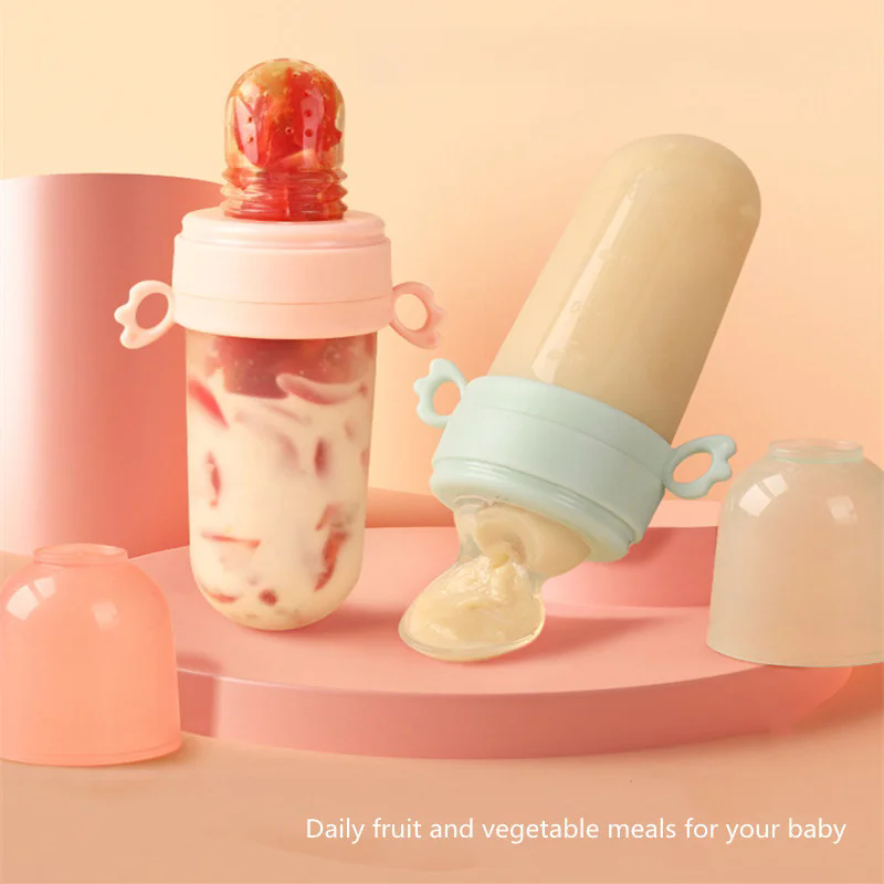 Baby Spoon Bottle Feeder Dropper Silicone Spoons for Feeding Medicine Kids Toddler Cutlery Utensils Baby Items