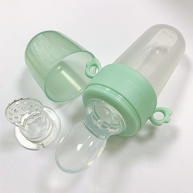 Baby Spoon Bottle Feeder Dropper Silicone Spoons for Feeding Medicine Kids Toddler Cutlery Utensils Baby Items