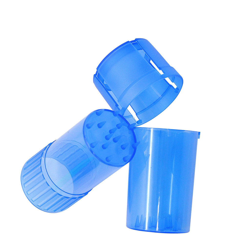 Plastic Grinder 40mm Diameter Tobacco Herb Crusher Storage Case Box Grinders Smoke Pipe Cigarette Accessories