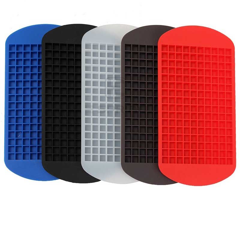NEW ARRIVAL 160 Small Ice Maker Tiny Ice Cube Trays Chocolate Mold Mould Maker For Kitchen Bar Party Drinks J-50